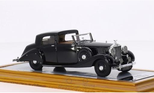 Diecast model cars Rolls Royce Phantom 1/43 Ilario III Sedanca De Ville Hooper black RHD 1937 sn 3CP130 Rolls Royce Phantom 1/43 Ilario III Sedanca De Ville Hooper black RHD 1937 sn 3CP130 diecast model cars