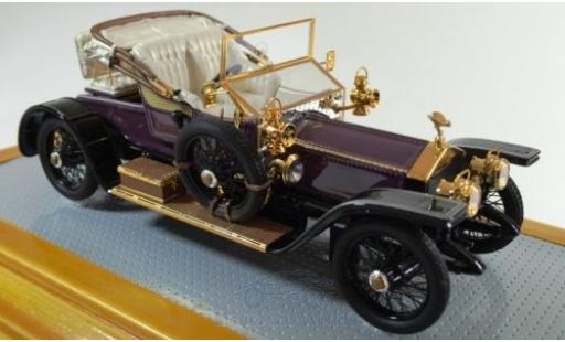 Diecast model cars Rolls Royce Silver Ghost 1/43 Ilario Balloon Car purple/black RHD 1910 sn1513 Rolls Royce Silver Ghost 1/43 Ilario Balloon Car purple/black RHD 1910 sn1513 diecast model cars