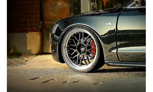 Audi S5 coupe 1/18 Norev black jantes alu 19 pouces diffuseur carbone diecast model cars