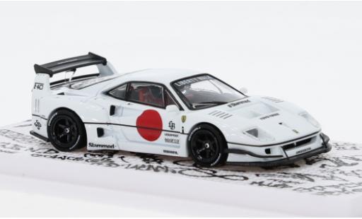 Ferrari F40 1/64 INNO64 LBWK white/Décorer diecast model cars