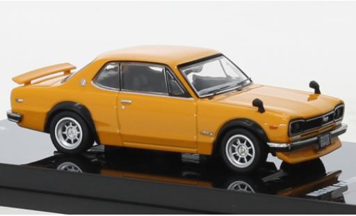 Diecast model cars Nissan Skyline 1/64 INNO64 2000 GT-R (KPGC110) orange RHD Nissan Skyline 1/64 INNO64 2000 GT-R (KPGC110) orange RHD diecast model cars
