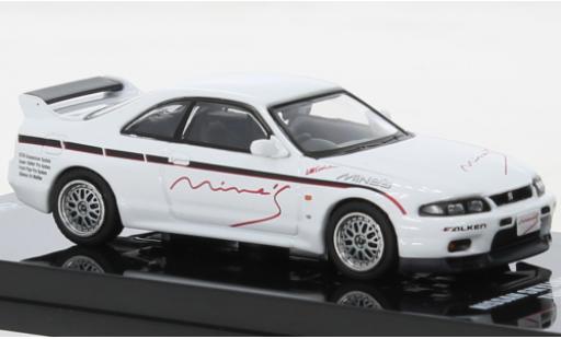 Diecast model cars Nissan Skyline 1/64 INNO64 GT-R N1 (R33) Tuned by Mines white RHD Nissan Skyline 1/64 INNO64 GT-R N1 (R33) Tuned by Mines white RHD diecast model cars