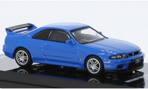 Diecast model cars Nissan Skyline 1/64 INNO64 GT-R (R33) LM limited blue RHD Nissan Skyline 1/64 INNO64 GT-R (R33) LM limited blue RHD diecast model cars