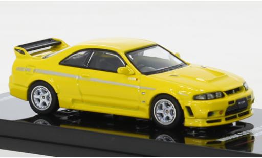 Diecast model cars Nissan Skyline 1/64 INNO64 GT-R (R33) Nismo 400 R yellow RHD Nissan Skyline 1/64 INNO64 GT-R (R33) Nismo 400 R yellow RHD diecast model cars