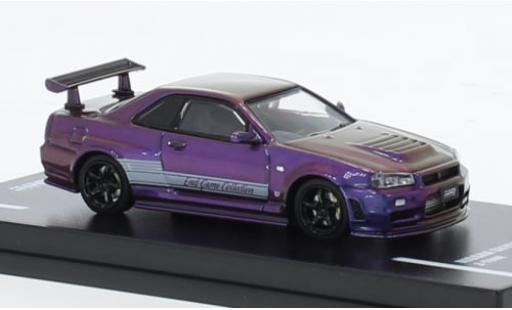 Diecast model cars Nissan Skyline 1/64 INNO64 GT-R (R34) metallise violett RHD Endgame 1:64 Nissan Skyline 1/64 INNO64 GT-R (R34) metallise violett RHD Endgame 1:64 diecast model cars