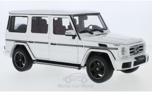 Diecast model cars Mercedes Classe G 1/18 iScale (W463) white 2015 Mercedes Classe G 1/18 iScale (W463) white 2015 diecast model cars