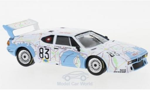Diecast model cars Bmw M1 1/43 IXO No.83 24h Le Mans 1980 D.Pironi/D.Quester/M.Mignot Bmw M1 1/43 IXO No.83 24h Le Mans 1980 D.Pironi/D.Quester/M.Mignot diecast model cars