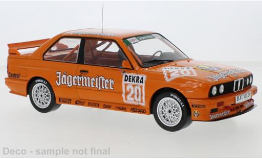 Bmw M3 1/18 IXO (E30) No.20 DTM Nürburgring 1992 W.Gardner diecast model cars