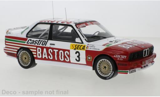 Bmw M3 1/18 IXO (E30) No.3 24h Spa 1991 S.de Liedekerke/B.Enge/V.Bervid diecast model cars