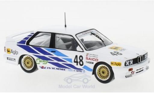 Diecast model cars Bmw M3 1/43 IXO (E30) No.48 CiBiEmme WTCC 1987 J.Calderari/F.Mancini Bmw M3 1/43 IXO (E30) No.48 CiBiEmme WTCC 1987 J.Calderari/F.Mancini diecast model cars