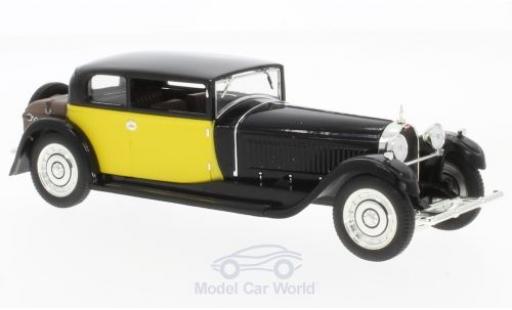 Diecast model cars Bugatti 41 1/43 IXO Royale Coach (Weymann) black/yellow 1929 Bugatti 41 1/43 IXO Royale Coach (Weymann) black/yellow 1929 diecast model cars