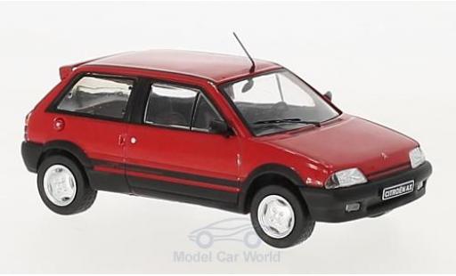 Citroen AX 1/43 IXO Gti red 1991 diecast model cars