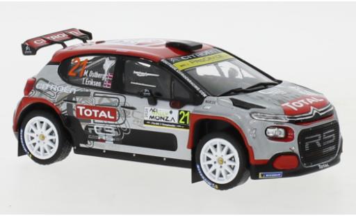 Diecast model cars Citroen C3 1/43 IXO R5 No.21 Rallye WM Rallye Monza 2020 M.Ostberg/T.Eriksen Citroen C3 1/43 IXO R5 No.21 Rallye WM Rallye Monza 2020 M.Ostberg/T.Eriksen diecast model cars