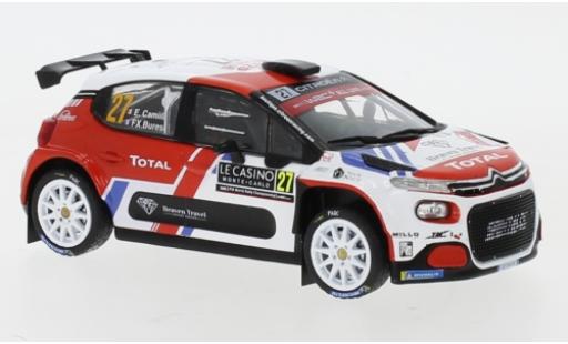 Diecast model cars Citroen C3 1/43 IXO R5 No.27 Rallye WM Rally Monte Carlo 2020 E.Camilli/X.Buresi Citroen C3 1/43 IXO R5 No.27 Rallye WM Rally Monte Carlo 2020 E.Camilli/X.Buresi diecast model cars