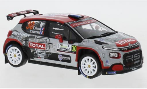 Diecast model cars Citroen C3 1/43 IXO R5 No.30 Rallye WM Rallye Monza 2020 Y.Rossel/B.Fulcrand Citroen C3 1/43 IXO R5 No.30 Rallye WM Rallye Monza 2020 Y.Rossel/B.Fulcrand diecast model cars