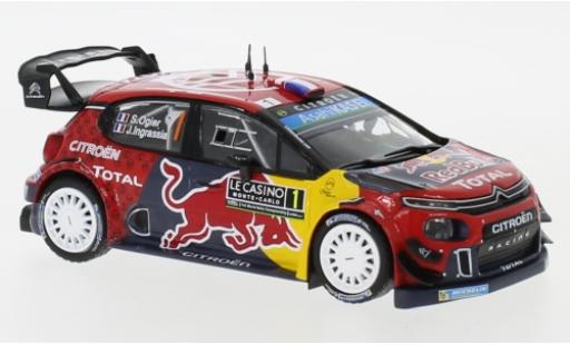 Diecast model cars Citroen C3 1/43 IXO WRC No.1 Red Bull WRC Rallye Monte Carlo 2019 S.Ogier/J.Ingrassia Citroen C3 1/43 IXO WRC No.1 Red Bull WRC Rallye Monte Carlo 2019 S.Ogier/J.Ingrassia diecast model cars