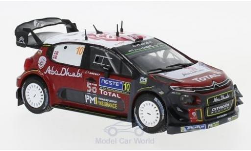 Diecast model cars Citroen C3 1/43 IXO WRC No.10 Rallye WM Rallye Finnland 2018 M.Ostberg/T.Eriksen Citroen C3 1/43 IXO WRC No.10 Rallye WM Rallye Finnland 2018 M.Ostberg/T.Eriksen diecast model cars