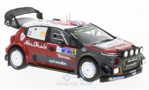 Diecast model cars Citroen C3 1/43 IXO WRC No.11 Rallye WM Rallye Mexico 2018 S.Loeb/D.Elena Citroen C3 1/43 IXO WRC No.11 Rallye WM Rallye Mexico 2018 S.Loeb/D.Elena diecast model cars