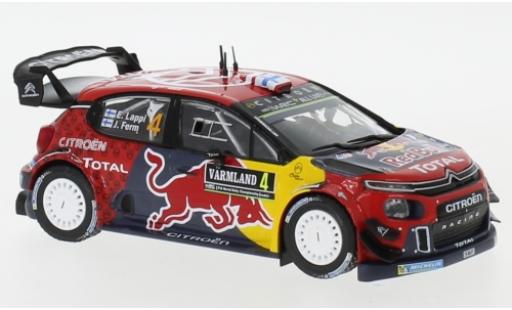Diecast model cars Citroen C3 1/43 IXO WRC No.4 Red Bull WRC Rallye Schweden 2019 E.Lappi/J.Ferm Citroen C3 1/43 IXO WRC No.4 Red Bull WRC Rallye Schweden 2019 E.Lappi/J.Ferm diecast model cars