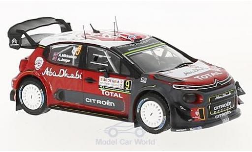 Diecast model cars Citroen C3 1/43 IXO WRC No.9 Rallye WM Rallye Sardinien 2017 A.Mikkelsen/A.Jaeger Citroen C3 1/43 IXO WRC No.9 Rallye WM Rallye Sardinien 2017 A.Mikkelsen/A.Jaeger diecast model cars