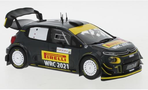 Diecast model cars Citroen C3 1/43 IXO WRC Rallye WM Rallye Sardinien 2020 P.Solberg/A.Mikkelsen Citroen C3 1/43 IXO WRC Rallye WM Rallye Sardinien 2020 P.Solberg/A.Mikkelsen diecast model cars