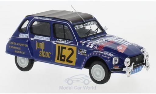 Citroen Dyane 1/43 IXO No.162 Rallye WM Rally Monte Carlo 1978 M.Peyret/J.J.Cornelli diecast model cars
