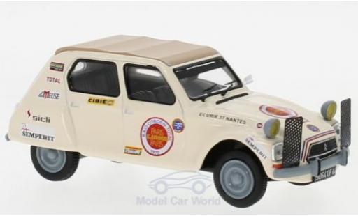 Citroen Dyane 1/43 IXO Raid Paris - Kabul 1970 diecast model cars
