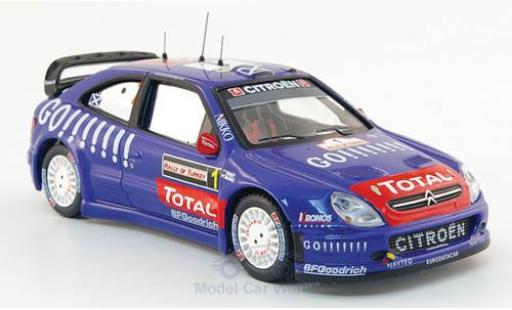 Diecast model cars Citroen Xsara 1/43 IXO WRC No.1 Rally Türkei 2006 C.McRae/N.Grist Citroen Xsara 1/43 IXO WRC No.1 Rally Türkei 2006 C.McRae/N.Grist diecast model cars
