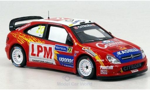 Diecast model cars Citroen Xsara 1/43 IXO WRC No.20 Rallye WM Rallye Finnland 2006 Tuohino Citroen Xsara 1/43 IXO WRC No.20 Rallye WM Rallye Finnland 2006 Tuohino diecast model cars