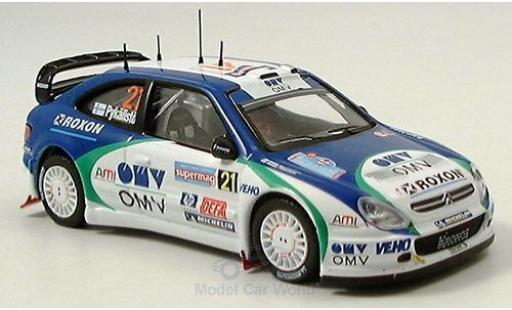Diecast model cars Citroen Xsara 1/43 IXO WRC No.21 Rallye Italien 2005 Pykalisto/Ovaskeinen Citroen Xsara 1/43 IXO WRC No.21 Rallye Italien 2005 Pykalisto/Ovaskeinen diecast model cars