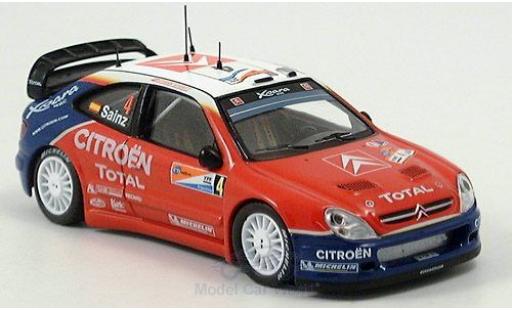 Diecast model cars Citroen Xsara 1/43 IXO WRC Rallye WM Rally Argentinien 2004 C.Sainz/Martin Citroen Xsara 1/43 IXO WRC Rallye WM Rally Argentinien 2004 C.Sainz/Martin diecast model cars