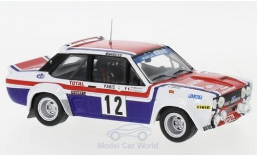 Diecast model cars Fiat 131 1/43 IXO Abarth No.12 Rallye WM Rallye Monte Carlo 1979 M.Mouton/F.Conconi Fiat 131 1/43 IXO Abarth No.12 Rallye WM Rallye Monte Carlo 1979 M.Mouton/F.Conconi diecast model cars