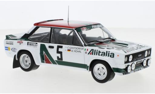Fiat 131 1/24 IXO Abarth No.7 Rally Acropolis 1978 M.Alen/I.Kivimaki diecast model cars