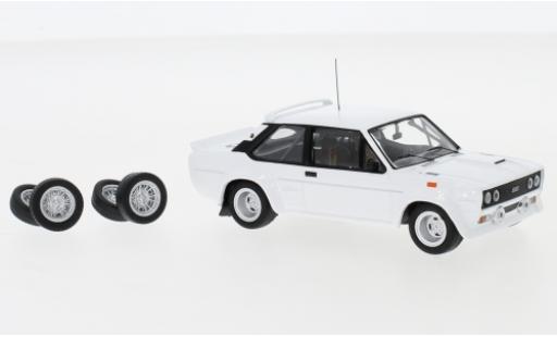 Fiat 131 1/43 IXO Abarth white 1978 Plain Body Version y compris les Zusatzteile diecast model cars
