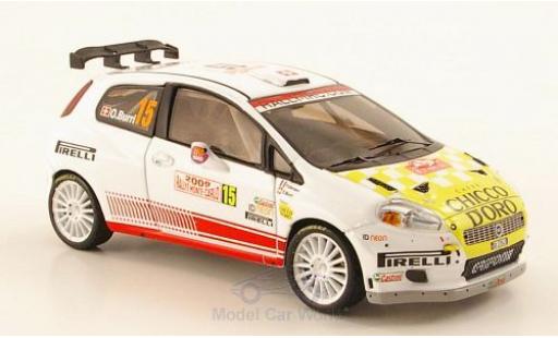 Fiat Grande Punto S2000 1/43 IXO S2000 No.15 Super 2000 Rallye Monte-Carlo 2009 diecast model cars