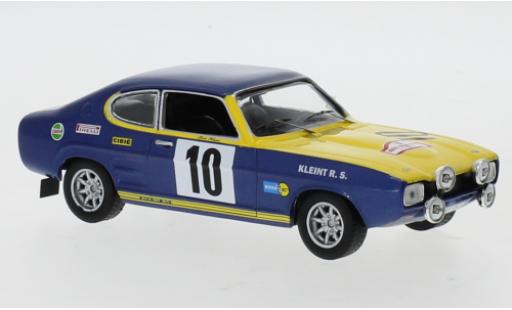 Diecast model cars Ford Capri 1/43 IXO No.10 Rallye EM Rajd Polski 1972 W.Röhrl/J.Berger Ford Capri 1/43 IXO No.10 Rallye EM Rajd Polski 1972 W.Röhrl/J.Berger diecast model cars