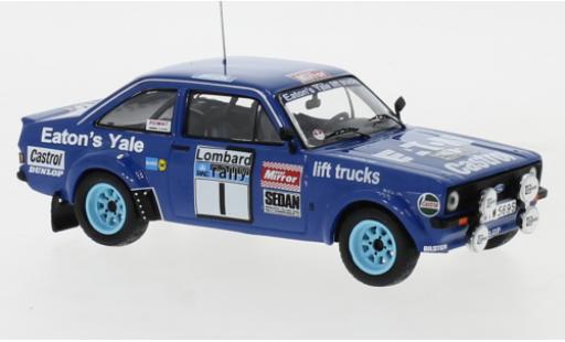 Diecast model cars Ford Escort 1/43 IXO MK II RS No.1 Eaton Yale Rallye WM RAC Rally 1979 H.Mikkola/A.Hertz Ford Escort 1/43 IXO MK II RS No.1 Eaton Yale Rallye WM RAC Rally 1979 H.Mikkola/A.Hertz diecast model cars