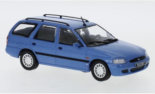 Diecast model cars Ford Escort 1/43 IXO Mk VII Turnier metallic blue 1996 Ford Escort 1/43 IXO Mk VII Turnier metallic blue 1996 diecast model cars