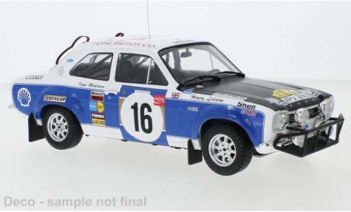Diecast model cars Ford Escort 1/18 IXO MkI RS 1600 No.16 Safari Rally 1973 T.Mäkinen/H.Liddon Ford Escort 1/18 IXO MkI RS 1600 No.16 Safari Rally 1973 T.Mäkinen/H.Liddon diecast model cars