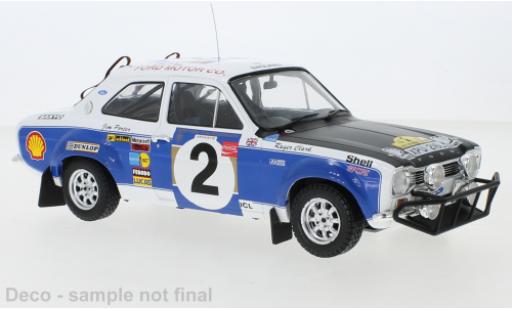 Diecast model cars Ford Escort 1/18 IXO MkI RS 1600 RHD No.2 Safari Rally 1973 R.Clark/J.Porter Ford Escort 1/18 IXO MkI RS 1600 RHD No.2 Safari Rally 1973 R.Clark/J.Porter diecast model cars