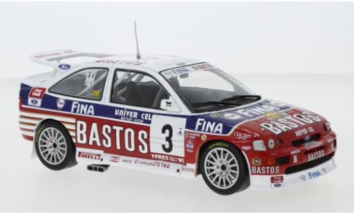 Diecast model cars Ford Escort 1/18 IXO RS Cosworth No.3 24h Ypres 1995 P.Snijers/D.Colebunders Ford Escort 1/18 IXO RS Cosworth No.3 24h Ypres 1995 P.Snijers/D.Colebunders diecast model cars