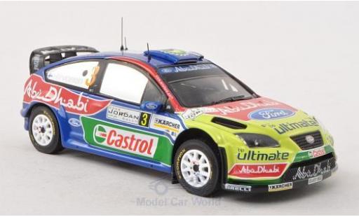 Diecast model cars Ford Focus RS 1/43 IXO RS 07 No.3 WRC Rally Jordanien 2008 M.Hirvonen/J.Lehtinen Ford Focus RS 1/43 IXO RS 07 No.3 WRC Rally Jordanien 2008 M.Hirvonen/J.Lehtinen diecast model cars