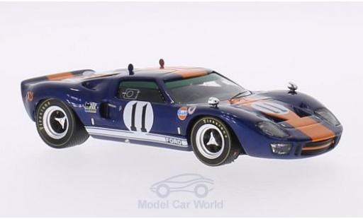 Diecast model cars Ford GT40 1/43 IXO RHD No.11 24h Daytona 1967 J.Ickx/D.Thompson Ford GT40 1/43 IXO RHD No.11 24h Daytona 1967 J.Ickx/D.Thompson diecast model cars