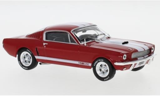 Diecast model cars Ford Mustang 1/43 IXO Shelby GT 350 red/white 1965 Ford Mustang 1/43 IXO Shelby GT 350 red/white 1965 diecast model cars