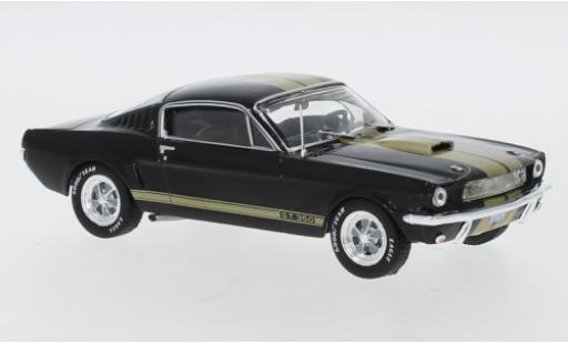 Diecast model cars Ford Mustang 1/43 IXO Shelby GT 350 black/gold 1965 Ford Mustang 1/43 IXO Shelby GT 350 black/gold 1965 diecast model cars