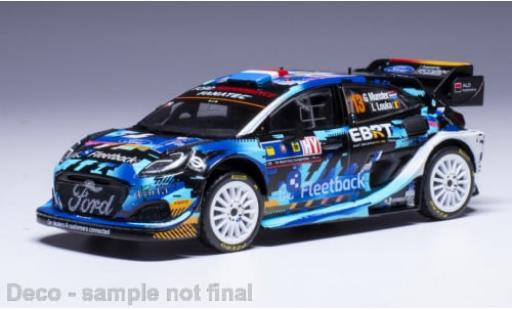 Diecast model cars Ford Puma 1/43 IXO Rally 1 No.13 WRC Central European Rally 2023 1:43 Ford Puma 1/43 IXO Rally 1 No.13 WRC Central European Rally 2023 1:43 diecast model cars