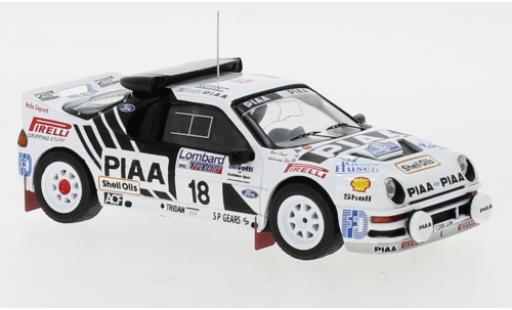 Diecast model cars Ford RS 200 1/43 IXO RS200 No.18 Rallye WM RAC Rally 1986 S.Andervang/D.West Ford RS 200 1/43 IXO RS200 No.18 Rallye WM RAC Rally 1986 S.Andervang/D.West diecast model cars