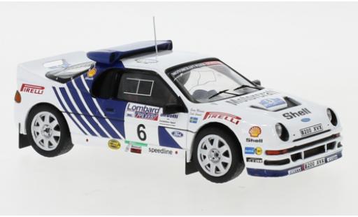 Diecast model cars Ford RS 200 1/43 IXO RS200 No.6 Rallye WM RAC Rally 1986 K.Grundel/B.Melander Ford RS 200 1/43 IXO RS200 No.6 Rallye WM RAC Rally 1986 K.Grundel/B.Melander diecast model cars
