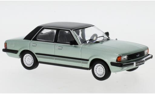 Diecast model cars Ford Taunus 1/43 IXO (TC3) Ghia metallic green/black 1983 Ford Taunus 1/43 IXO (TC3) Ghia metallic green/black 1983 diecast model cars