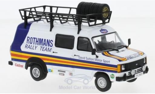 Diecast model cars Ford Transit 1/43 IXO MKII David Sutton Motorsport Rothmans 1980 Rally Assistance Ford Transit 1/43 IXO MKII David Sutton Motorsport Rothmans 1980 Rally Assistance diecast model cars